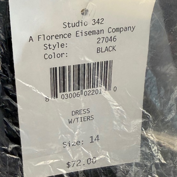 NWT - Florence Eiseman 2-Piece Tiered Dress and Jacket - Girls 14 - Picture 8 of 8